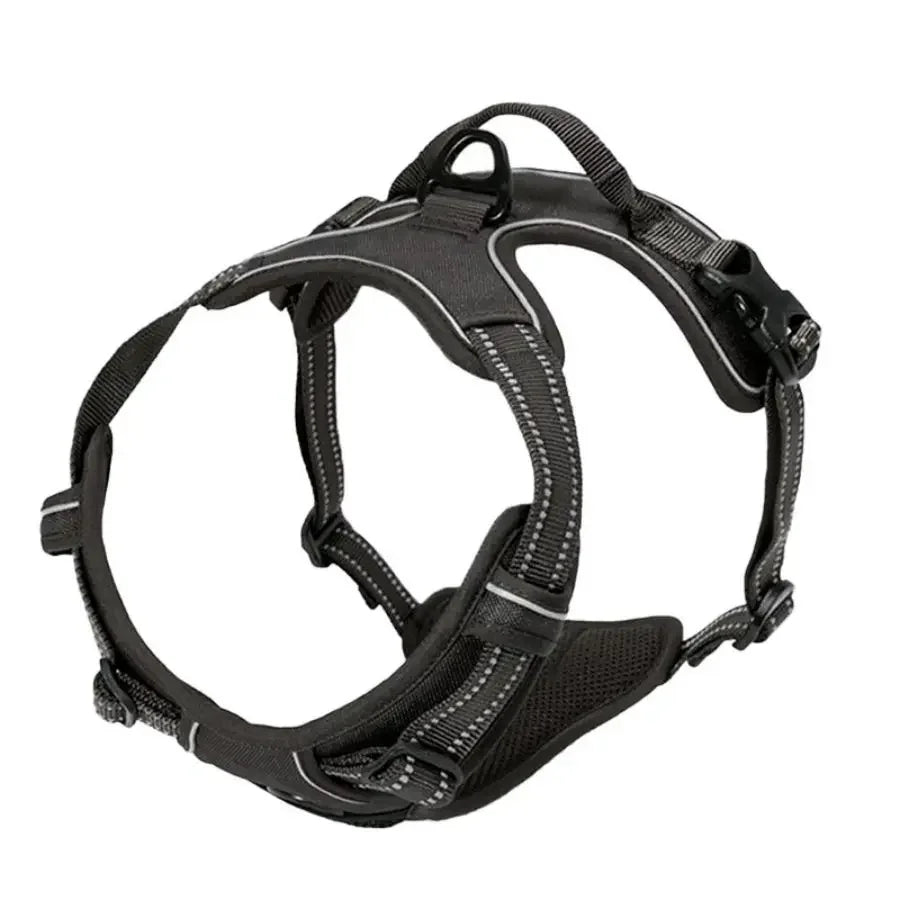 No-Pull Front Clip Dog Harness – Reflective & Heavy Duty