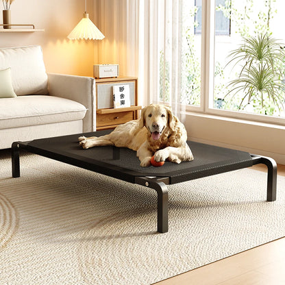 Bed – Elevated Dog Bed with Breathable Washable Mesh for Summer Cooling
