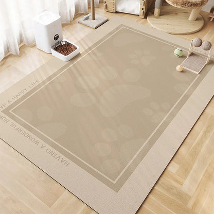Non-Slip Floor Rug - Diatomite Waterproof Mat for Pet Bowls & Wet Paws