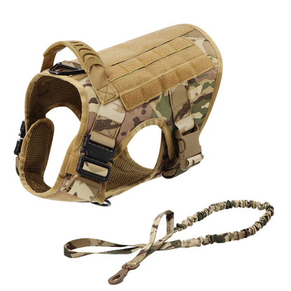 Tactical Dog Vest Harness – Adjustable