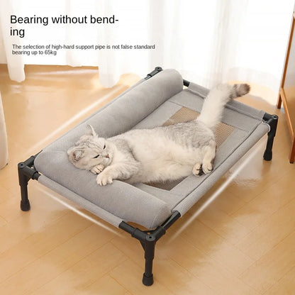 Bed – Elevated Orthopedic Dog Bed with Breathable Cooling Mesh for Large Dogs