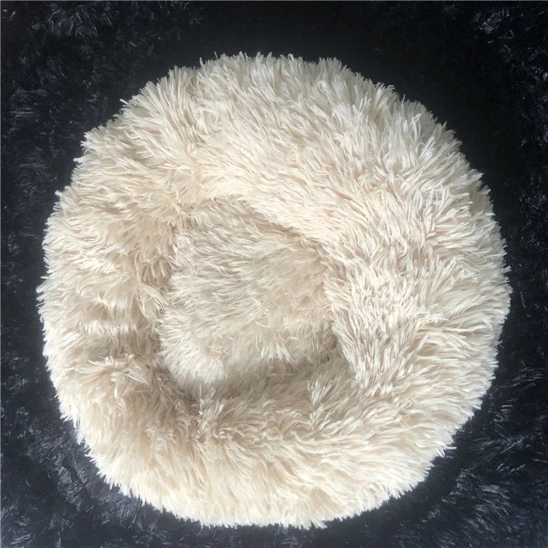 Extra Large Donut Dog Bed – Plush & Anti-Slip
