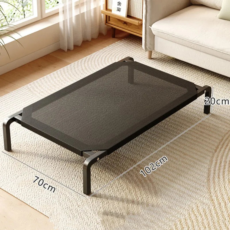 Bed – Elevated Dog Bed with Breathable Washable Mesh for Summer Cooling