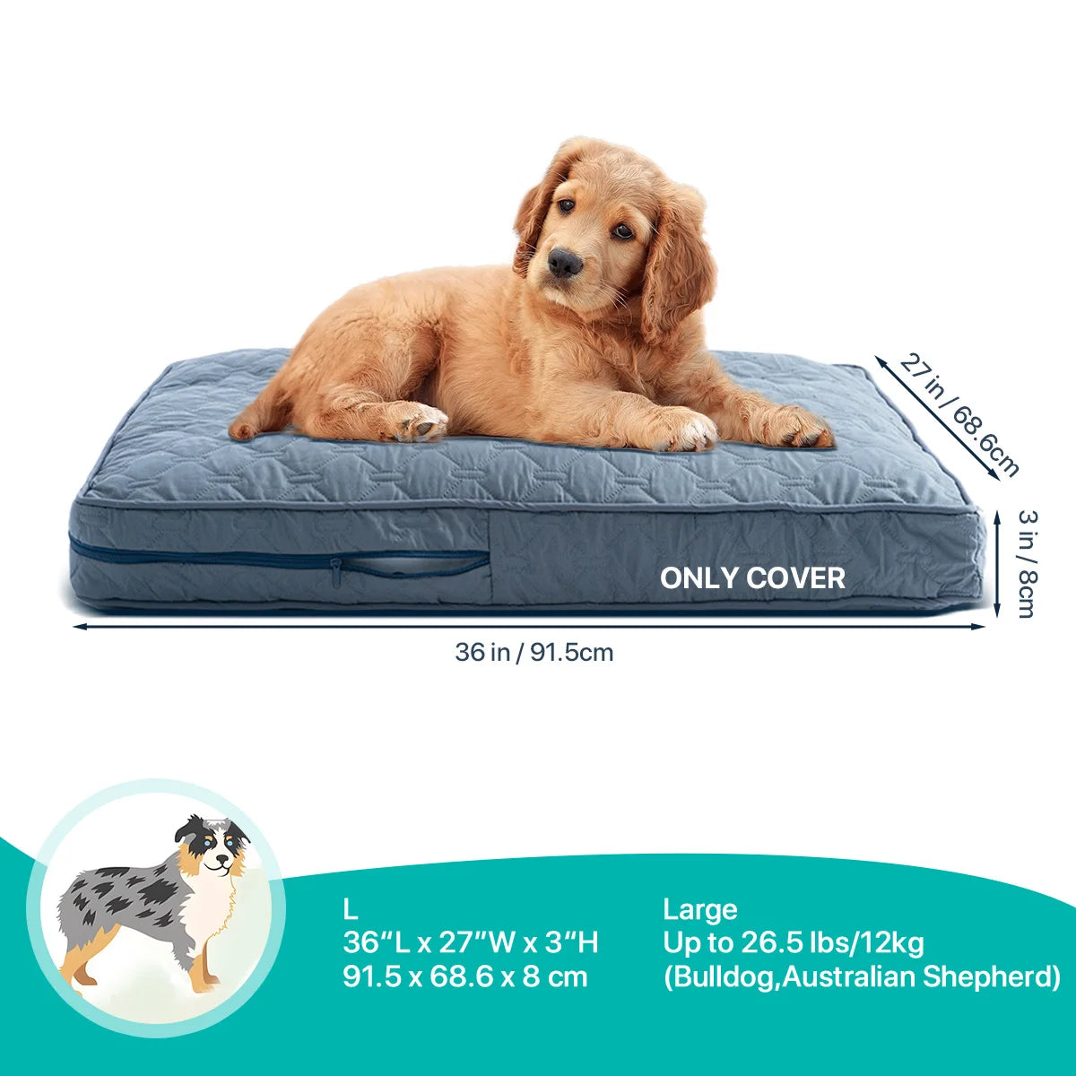 Orthopedic Dog Bed Cover