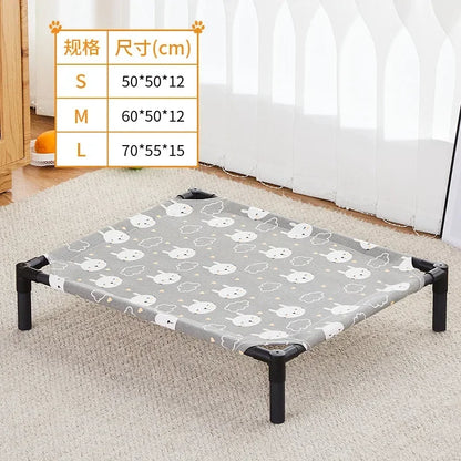 Elevated Dog Bed – Portable & Washable