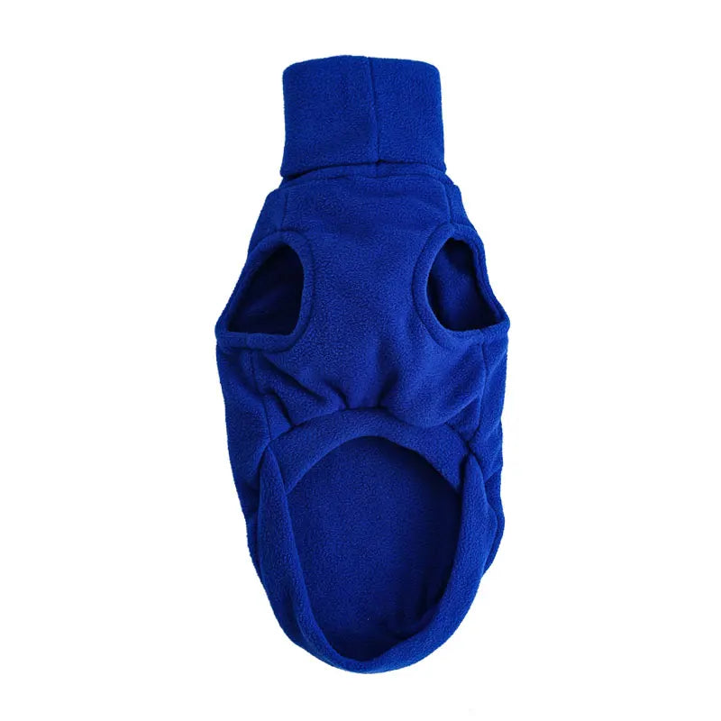 Fleece Vest - Turtleneck Whippet Italian Greyhound Coat