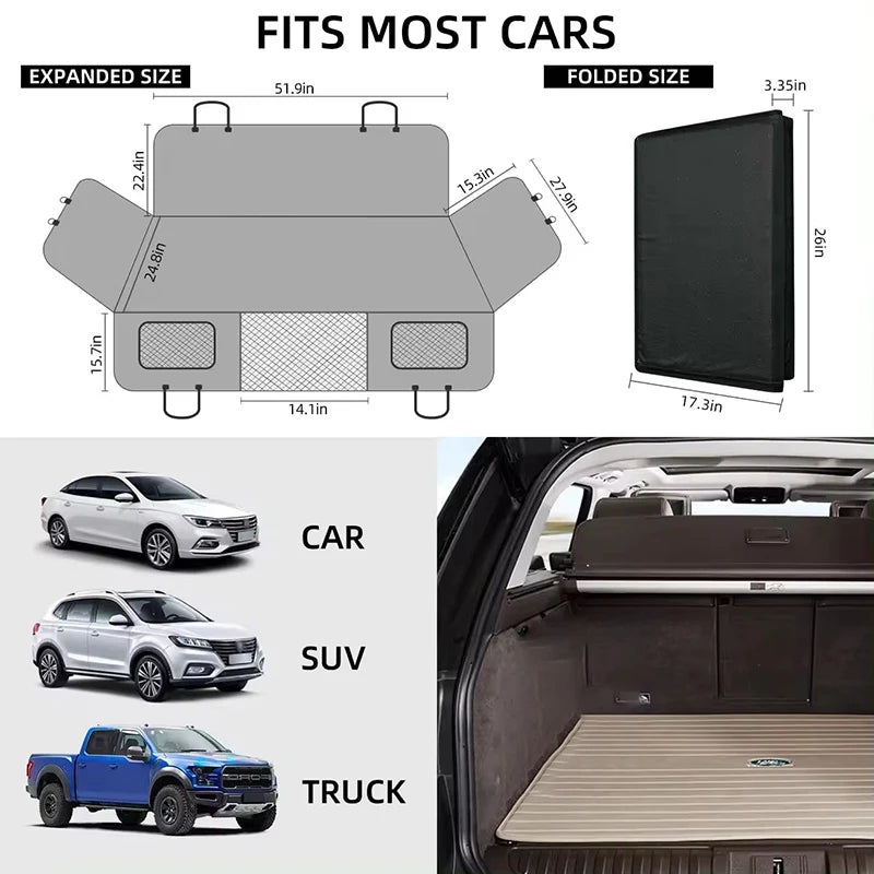 Extended Dog Car Seat Cover