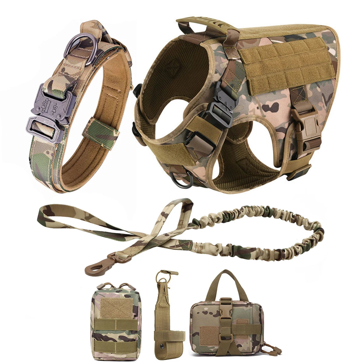 Tactical Dog Vest Harness – Adjustable